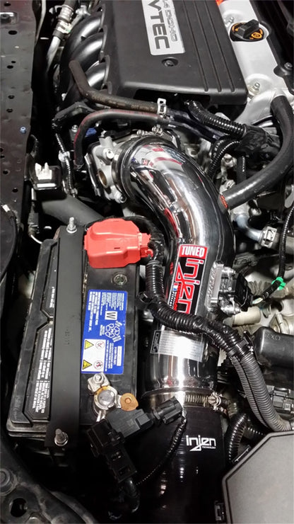 Injen 12-15 Honda Civic Si 9th Gen/13-15 Acura ILX 2.4L 4Cyl Polished True Cold Air Intake w/MR Tech - Graveyard Performance