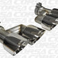 Corsa 2015-2017 Ford Mustang GT 5.0 Polish Quad Tips Kit