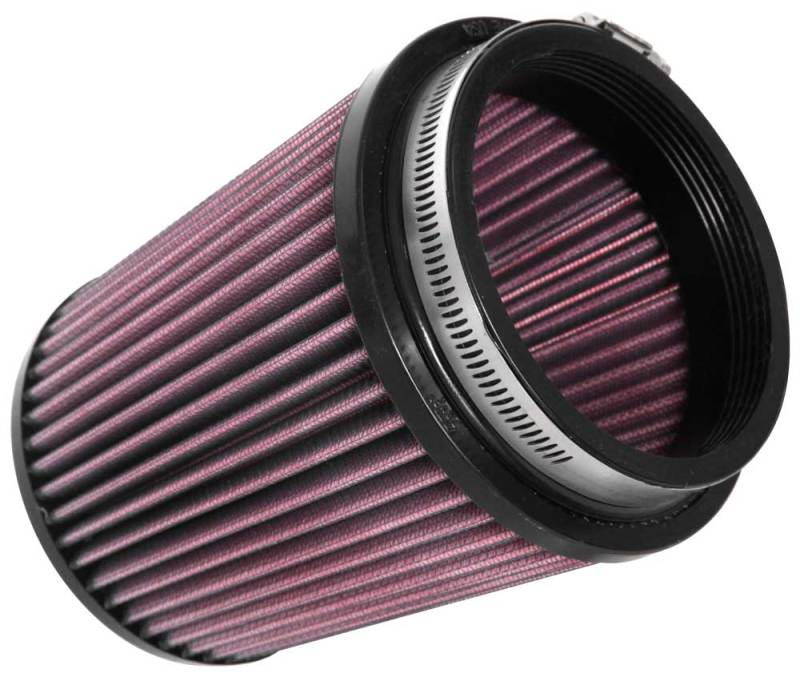 K&N Universal Air Filter 4in Flange / 5-3/8in Base / 4-1/2in Top / 6in Height - Graveyard Performance