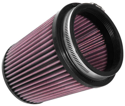 K&N Universal Air Filter 4in Flange / 5-3/8in Base / 4-1/2in Top / 6in Height - Graveyard Performance