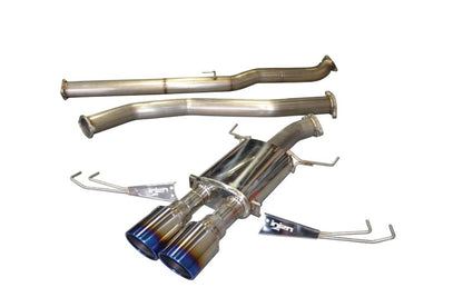 Injen 17-19 Honda Civic Type-R 3in SS Cat-Back Exhaust w/ Dual Burnt Titanium Tips - Graveyard Performance