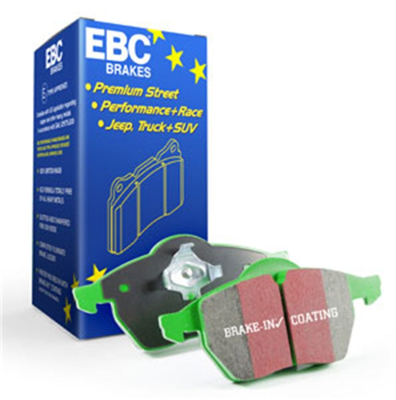 EBC 06-09 Ford Fusion 2.3 Greenstuff Rear Brake Pads - Graveyard Performance