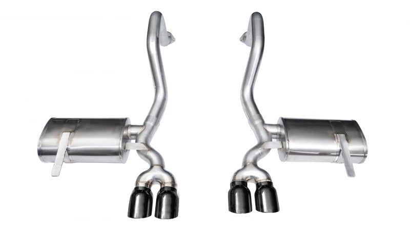 Corsa 1997-2004 Chevrolet Corvette C5 Z06 5.7L V8 Xtreme Axle-Back Exhaust w/ Black Tips - Graveyard Performance