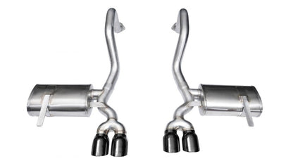 Corsa 1997-2004 Chevrolet Corvette C5 Z06 5.7L V8 Xtreme Axle-Back Exhaust w/ Black Tips - Graveyard Performance