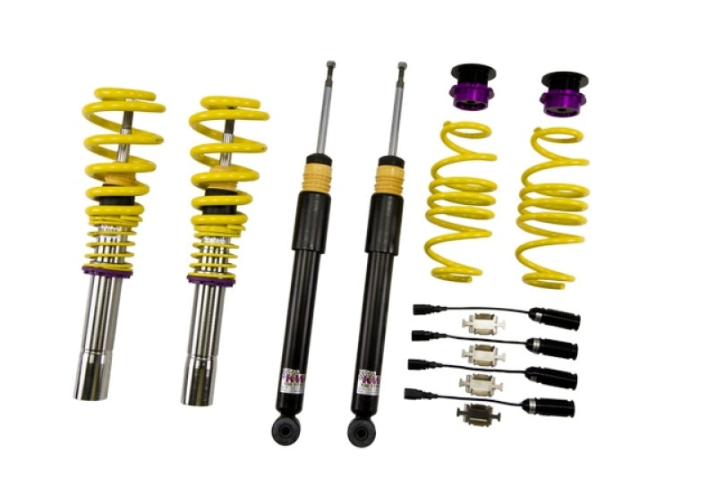 KW Coilover Kit V1 Audi A4 S4 (8K/B8) w/ electronic dampening control Sedan FWD + Quattro - Graveyard Performance