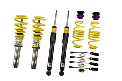 KW Coilover Kit V1 Audi A4 S4 (8K/B8) w/ electronic dampening control Sedan FWD + Quattro - Graveyard Performance
