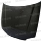 Seibon 92-95 Honda Civic 2DR/3DR OEM Carbon Fiber Hood