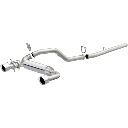 MagnaFlow Cat-Back 2016 Ford Focus RS 3in SS Dual Outlet 4.5in Polished Tips - Graveyard Performance