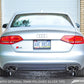 AWE Tuning Audi B8.5 S4 3.0T Track Edition Exhaust - Chrome Silver Tips (102mm)