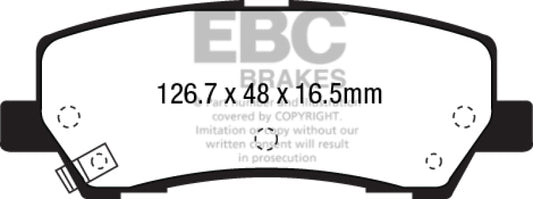 EBC brake Ultimax2 brake Pads - Graveyard Performance