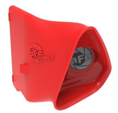 aFe Power 15-20 Ford Mustang 2.3l L4/3.7l V6/5.0l V8 Dynamic Air Scoop - Red - Graveyard Performance