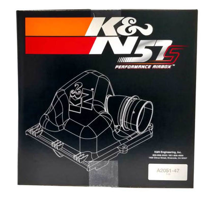 K&N Performance Intake Kit  for Ford C-Max/Focus II / Volvo C30/S40/V40/V50/V70 / Mazda 3/5 - Graveyard Performance