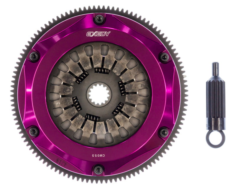 Exedy 1993-1998 Toyota Supra Twin Turbo L6 Hyper Twin Cerametallic Clutch Sprung Center Disc - Graveyard Performance