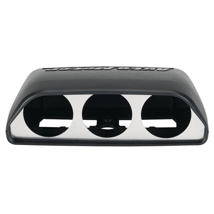 Autometer 08-11 Dodge Challenger Black Triple Dash Pod - Graveyard Performance