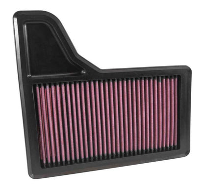K&N Replacement Panel Air Filter for 2015 Ford Mustang 2.3L L4/3.7L V6/5.0L V8 - Graveyard Performance
