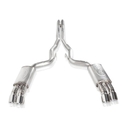 Stainless Works 18+ Ford Mustang GT Redline Cat-Back Performance Connect H-Pipe w/ Active Valves - Graveyard Performance