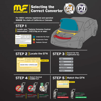 Magnaflow Conv Univ 2.5 CA - Graveyard Performance
