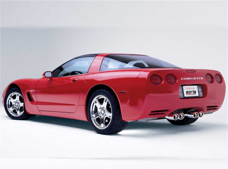 Borla 97-04 Chevrolet Corvette 5.7L 8cyl ATAK SS Catback Exhaust - Graveyard Performance