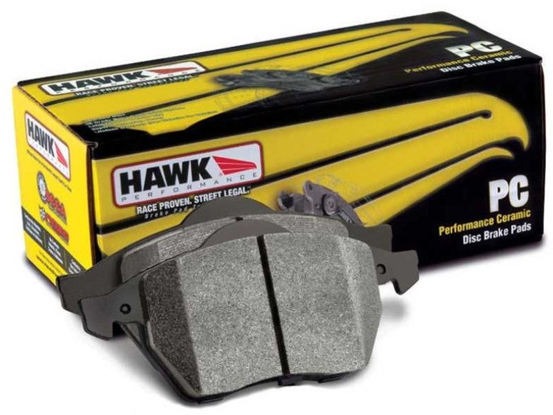 Hawk 15-20 Audi A3/S3 Performance Ceramic Street Rear Brake Pads - Graveyard Performance