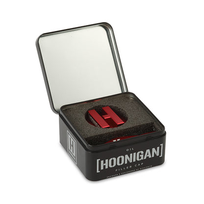 Mishimoto LS Engine Hoonigan Oil Filler Cap - Red - Graveyard Performance