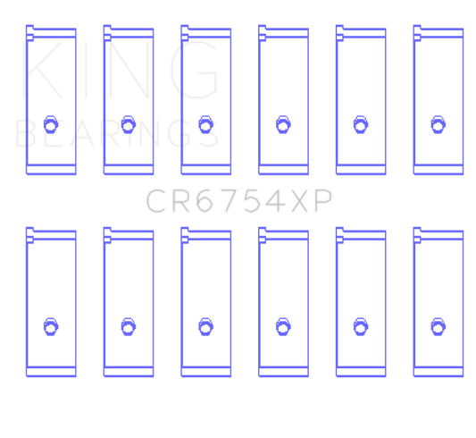 King Engine Bearings Toyota/Lexus 2JZGE/2JZGTE 3.0L (Size STD) Performance Rod Bearing Set