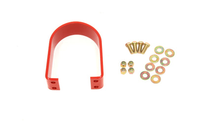 BMR 05-14 S197 Mustang BMR Rear Tunnel Brace Loop Upgrade - Red - Graveyard Performance