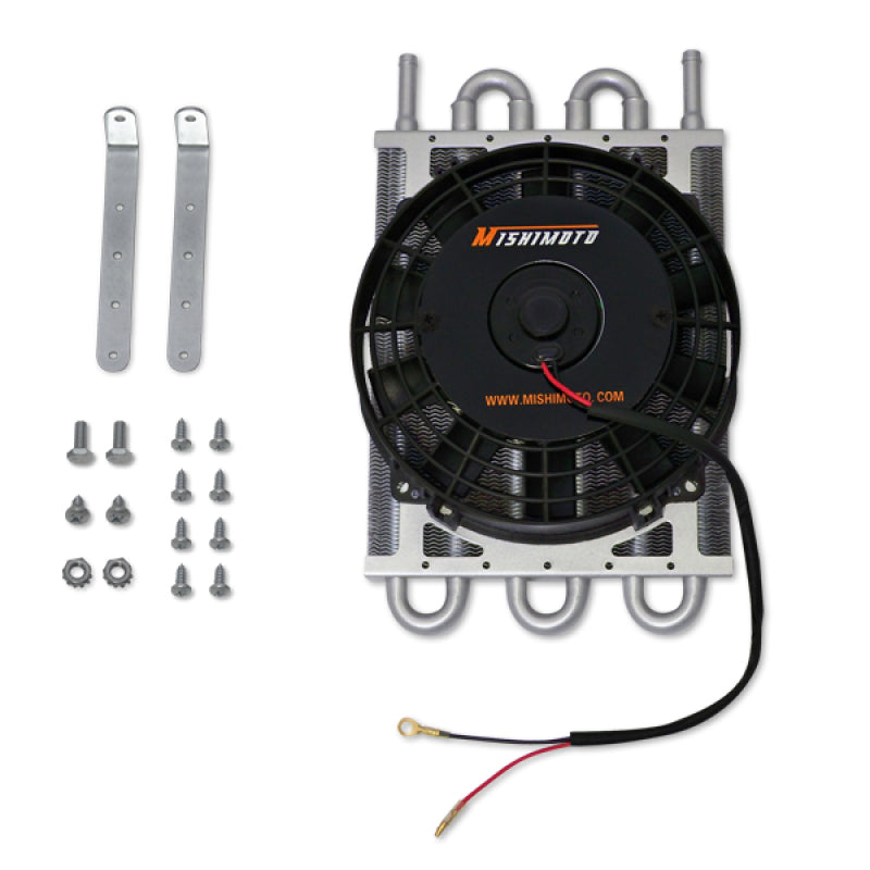 Mishimoto Heavy Duty Transmission Cooler w/ Electric Fan - Graveyard Performance