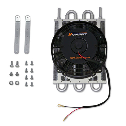Mishimoto Heavy Duty Transmission Cooler w/ Electric Fan - Graveyard Performance