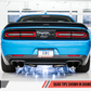 AWE Tuning 2015+ Dodge Challenger 6.4L/6.2L SC Track Edition Exhaust - Quad Diamond Black Tips