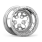 Weld Alpha-1 15x13 / 5x4.5 BP / 3in. BS Polished Wheel - Polished Double Beadlock MT