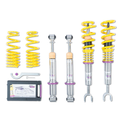 KW Coilover Kit V1 Audi A4 S4 (8D/B5 B5S) Sedan + Avant; Quattro incl. S4; all engines - Graveyard Performance