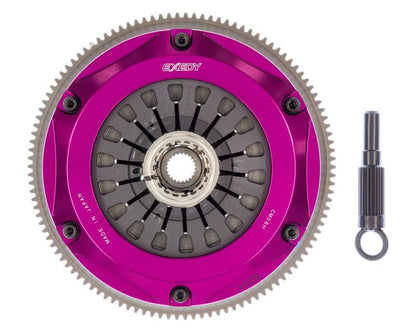 Exedy 2008-2015 Mitsubishi Lancer Evolution GSR L4 Hyper Triple Cerametallic Clutch Rigid Disc - Graveyard Performance