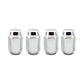 McGard Hex Lug Nut (Cone Seat) 7/16-20 / 13/16 Hex / 1.5in. Length (4-Pack) - Chrome