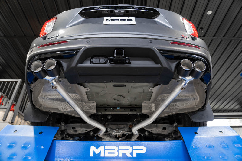 Rear Routed Explorer MBRP 20-21 Ford Explorer ST 3.0L EcoBoost Dual Rear Exit Axle Back w ...