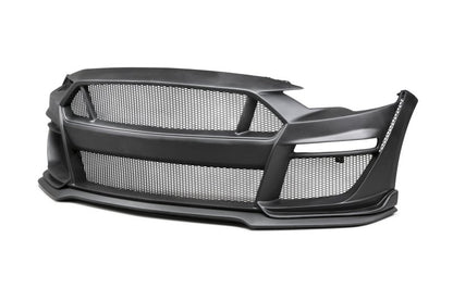 Anderson Composites 18-19 Ford Mustang Type-ST Fiberglass Front Bumper w/Lip (Req Anderson Fenders) - Graveyard Performance