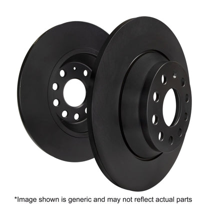 EBC 2017+ Honda Civic Coupe 2.0L Premium Rear Rotors - Graveyard Performance