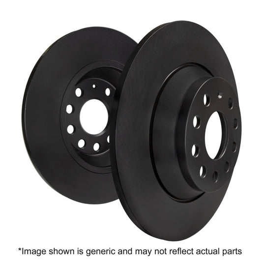 EBC 2017+ Honda Civic Coupe 2.0L Premium Rear Rotors - Graveyard Performance