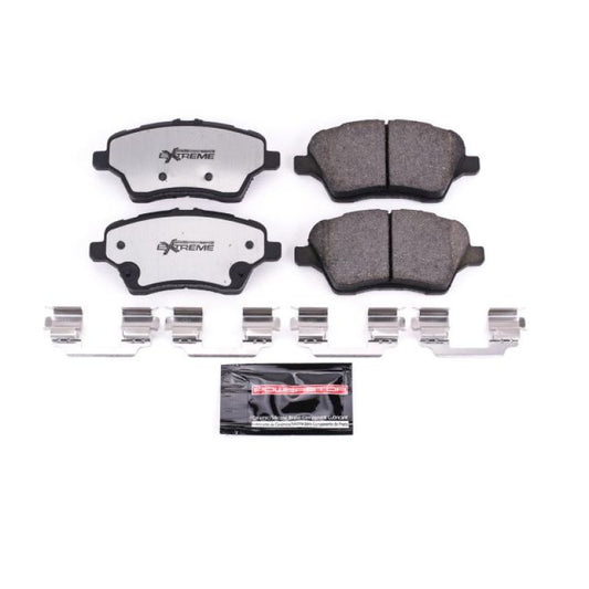 Power Stop 14-19 Ford Fiesta Front Z26 Extreme Street Brake Pads w/Hardware