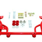 BMR 05-14 S197 Mustang K-Member w/ STD. Motor Mounts and STD. Rack Mounts - Red