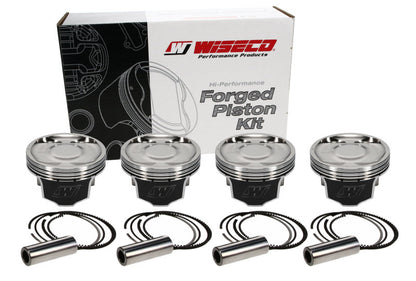 Wiseco Subaru EJ25 SOHC 4v Dish -18cc 99.5 Piston Shelf Stock Kit - Graveyard Performance