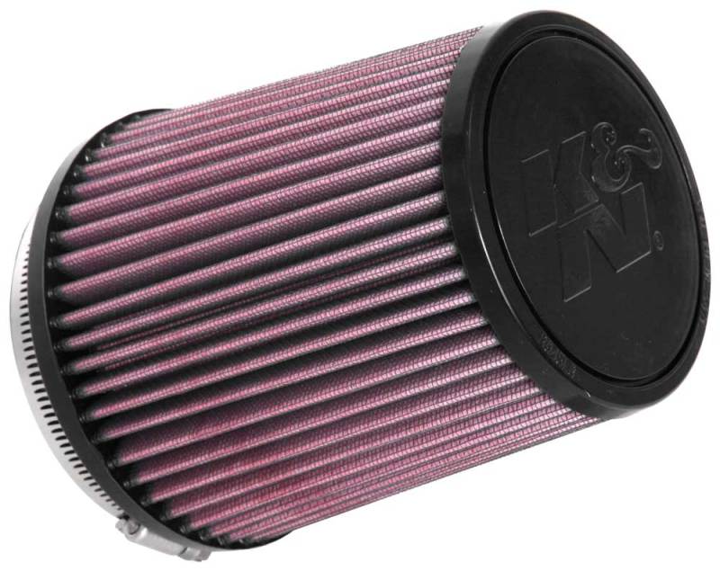 K&N Universal Air Filter 4in Flange / 5-3/8in Base / 4-1/2in Top / 6in Height - Graveyard Performance