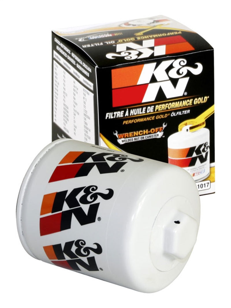 K&N 3.74inch / 2.98 OD Performance Gold Oil Filter - Graveyard Performance