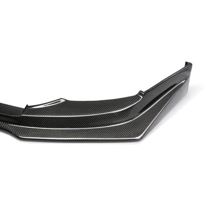 Seibon 08-12 Mitsubishi Evo X VR Style Carbon Fiber Front Lip does not fit MR model - Graveyard Performance