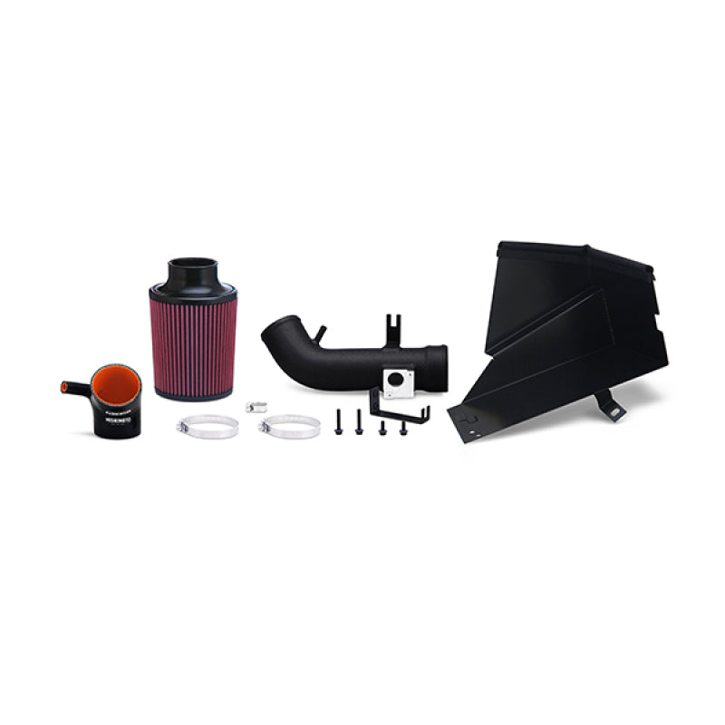 Mishimoto 06-11 Honda Civic Si Performance Air Intake w/ Heat Shield - Wrinkle Black - Graveyard Performance