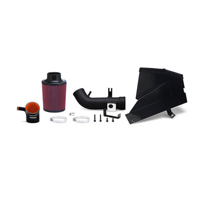Mishimoto 06-11 Honda Civic Si Performance Air Intake w/ Heat Shield - Wrinkle Black - Graveyard Performance