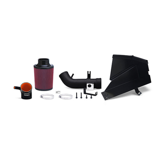 Mishimoto 06-11 Honda Civic Si Performance Air Intake w/ Heat Shield - Wrinkle Black - Graveyard Performance