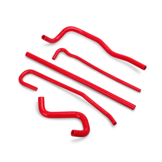 Mishimoto 97-04 Chevy Corvette/Z06 Red Silicone Ancillary Hose Kit - Graveyard Performance