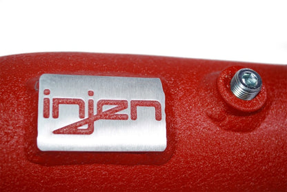 Injen 17-19 Honda Civic Type-R Aluminum Intercooler Piping Kit - Wrinkle Red - Graveyard Performance