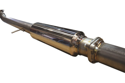 Injen 16-20 Honda Civic 1.5L Turbo 4Cyl (Sedan) 63mm SS Cat-Back Exhaust w/ Dual Burnt Titanium Tips - Graveyard Performance