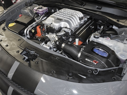 aFe Momentum GT Black Series Carbon Fiber CAIS 2017 Dodge Challenger/Charger SRT Hellcat V8-6.2L(sc)